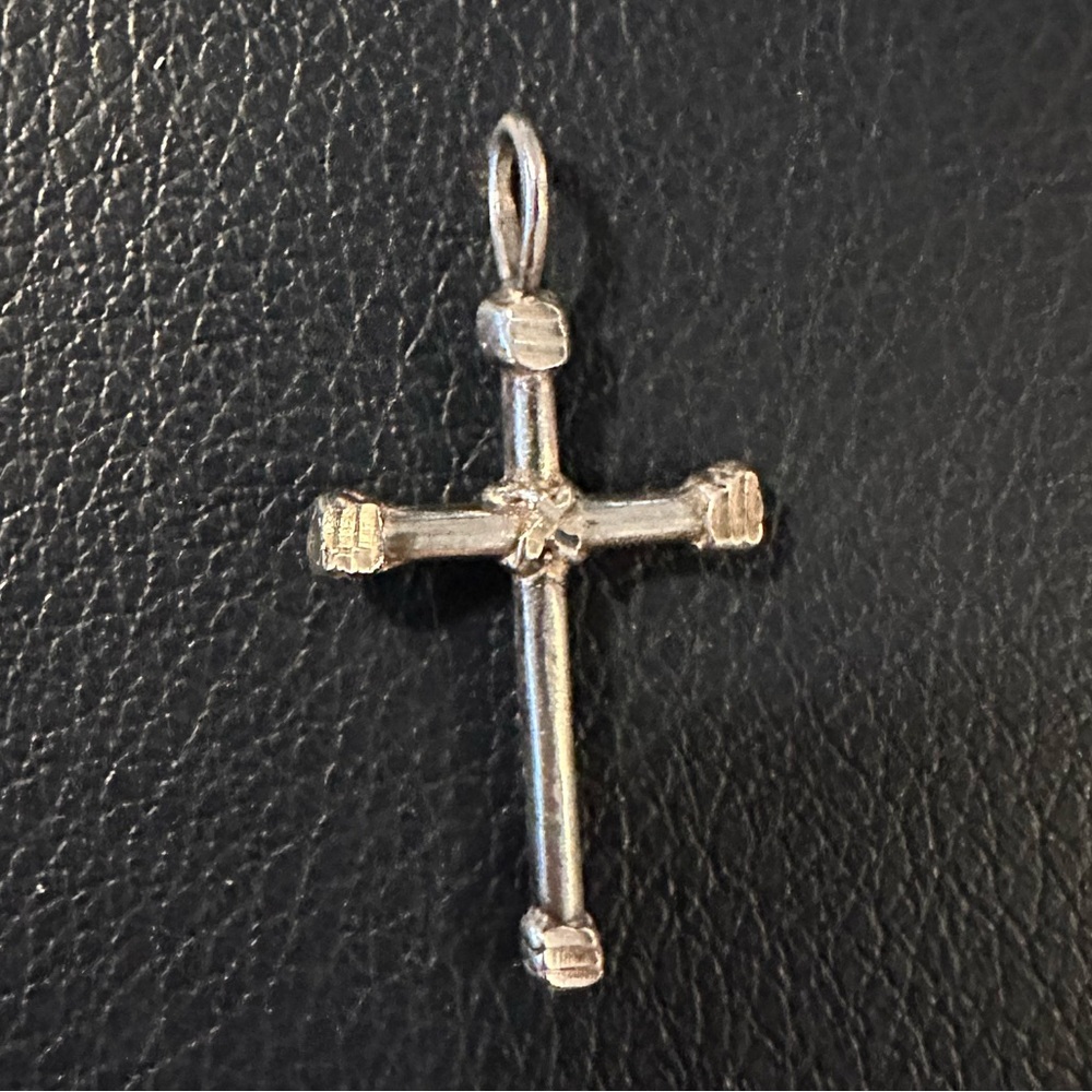 Silver Cross pendant